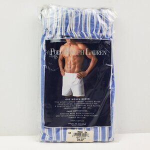 Polo Ralph Lauren Vintage One Woven Boxer Cotton Men's Underwear 40 NOS Sealed